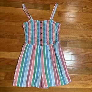 Macy’s Women’s Striped Multicolor Romper